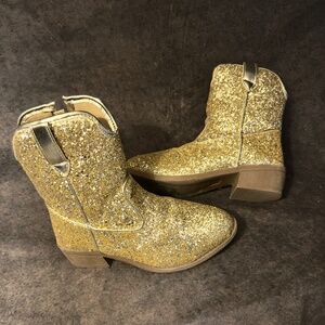 Laundry Girl Gold Boots size 2